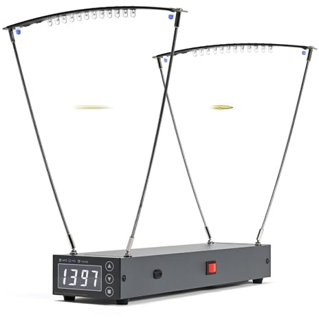VQP Ballistic Chronograph for Shooting, High Precision Chronograph for Arrow/Bullet Speed, with FPS/MPS Readings