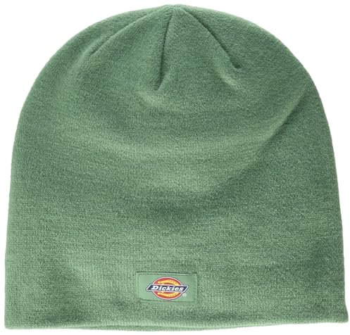 Dickies Herren Totenkopf Beanie-Mütze, Grün, Einheitsgröße
