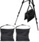Blanketswarm 2PCS Sand Bags for Weight,Weight Bags for Heavy Duty Light Stand Photography Video Equipments,Photo Tripod,Canopy,Pop up Tent,Umbrella Base,Fishing Chair,Picnic Table