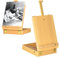 Wooden Table Box Easel, Portable Table Top Easel, Artist Easel Sketchbox, Adjustable Art Desktop Easel for Kids Adults Drawing, Painting and Sketching - Storage Art Supplies Easel Box
