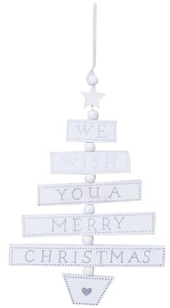 GRIRIW hängende weihnachtsdekorationen Bookshelf Decor bücherregal Dekoration Room Decor Weihnachtsschmuck Holzdekor Weihnachtsbaum-Anhänger hölzern schmücken Zubehör Ornament Bambus Weiß
