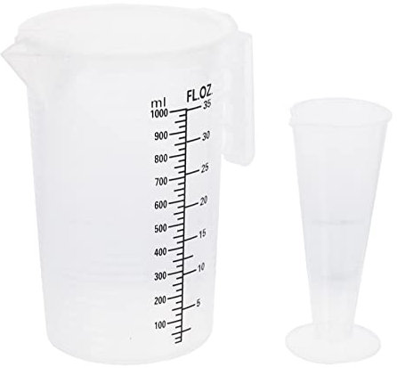 ABOOFAN Lot De 2 Tasses À Mesurer Pratiques En Plastique Pour La Pâtisserie Maison