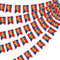 Hestya 5 Stück 15 m Mittelalterliche Party Dekoration Mittelalterliche Fantasie Wimpel Banner Hängedeko mit Löwenmotiv Mittelalterliche Ritter Banner für Märchen Geburtstagsparty Zubehör