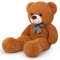 Sausudols Orsacchiotto Gigante Orso di Peluche XL Orsacchiotto di Peluche 110cm Regalo per Compleanno Natale e San Valentino Marrone Scuro