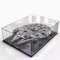Acryl-Vitrine für Lego 75192 Millennium Falcon Modell, staubdichte Displaybox, Aufbewahrungsbox, transparente Box, Displaybox, kompatibel mit Lego 75192 (nur Hülle, kein Modell)