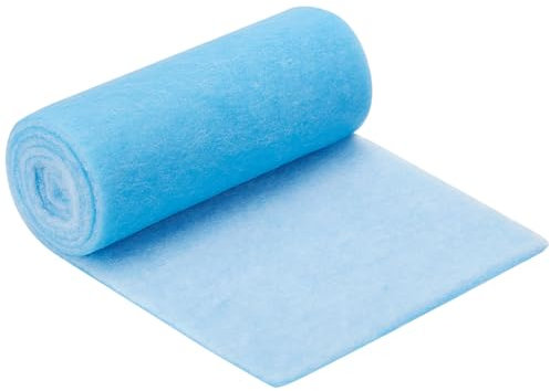 BENECREAT Filtro de repuesto para acondicionador de aire de 2 m, 30 x 1,3 cm Deep Sky Blue Open Cell Foam, filtro purificador de aire para acondicionador de aire fresco y filtrado en interiores