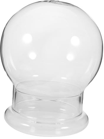 Cabilock Botella De Vidrio Para Terrario Ecológico Dome De Musgo Recipiente Decorativo Para Paisajismo y Para Decoración Del Hogar y Oficina