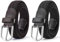 AYESY Elastischer Gürtel Herren, Geflochtener Gürtel für Herren Damen ohne Löcher, 2 Stücke Flechtgürtel Dehnbarer Stoffgürtel Stretchgürtel