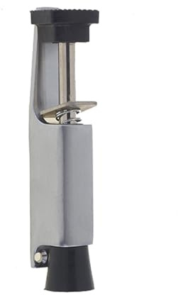 120mm Satin Chrome Foot Operated Door Holder for Home and Office Use