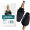 Sillar Ugello Turbo Rotante 150 bar 60°C 040 per Idropulitrice ad Alta Pressione, Sgancio Rapido Pistola Idropulitrice ad Alta Pressione - Ugello Ricambio Compatibile con PARKSIDE PHD 110 135 150 170