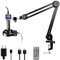 RUZIZAO Digitales Mikroskop, 48MP 4K 1080P HDMI Typ-C/USB Industrielle Video Digital Mikroskop Kamera, 150X Zoom C-Mount Objektiv Klappbarer Ständer LED-Ringlicht Lötmikroskop für Elektronik-Reparatur
