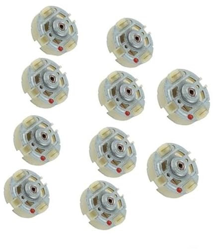 DEMULAX 10PCS Motor Carbon Brush Holder,For RS550 HC683LG HC685LG KV3SFN Motor Coal Broom Holder Carbon Brush Holder Car Carbon Brush Holder