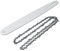 1 set di barre di guida for motosega da 20 pollici, catena for sega da taglio for legno, 3/8'', 72DL, 72 maglie di guida, calibro .063, adatta for Husqvarna 362, 365 e 372.