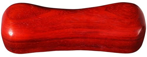 AMUSLESUR Oreiller à Pouls en Bois Marron Multifonction Léger pour Poignet, Coussin Professionnel Confortable pour Usage