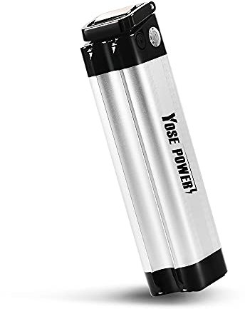 YOSE POWER E-Bike Batterie de Rechange 24V 15.6Ah XH259-10J Lithium-ION Batterie avec Chargeur pour Vélo Electrique Phylion,MiFa, Rex, Prophete
