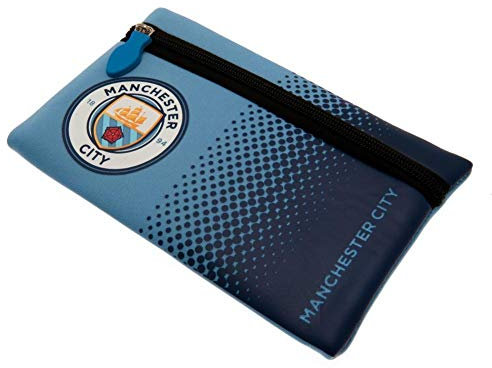 Manchester City FC Federmäppchen (Einheitsgröße) (Blau)