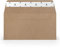 PAPERADO 700 Briefumschläge DIN lang/DL Haftklebung - Kraftpapier - 100 g/m² Kuvert ohne Fenster 22 x 11 cm - Umschläge mit Haftklebung breite Klappe