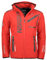 Geographical Norway Royaute Men - Veste Softshell Capuche Homme Impermeable - Manteau Outdoor Blouson Coupe Vent Tactique Resistant - Randonnee Ski Automne Hiver Printemps (Rouge Noir M-Taille 2)