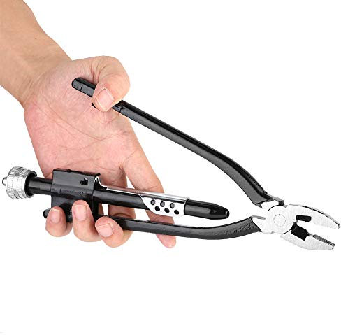 AYNEFY 9in High Carbon Steel Twisting Pliers, Twist, Grip, Snip, Secure Fasteners, Plastic Sprinkler Risers, Electrical Connections