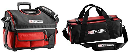 FACOM BS.R20PB BS.R20PB Trousse à Outils Trolley Dimensions de 550 x 440 x 360 mm Polyamide & FACOM - Sac Textile Première Intervention - Trousse de Transport pour Outils - Double Poignée et Sangle
