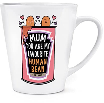 Mum You are My Favourite Human Bean 12oz Latte Mug Cup