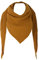 stylx XXL Tuch 23 Farben Farbwahl Halstuch Musselintuch Musselin Damen Damenhalstuch Dreieckstuch Schal Herren Männer Frauen Herrenhalstuch Dreieckig leicht (einlagig) (okkagelb)