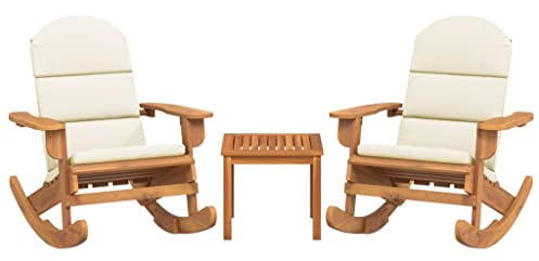 vidaXL 3-TLG. Garten-Lounge-Set Adirondack Massivholz Akazie