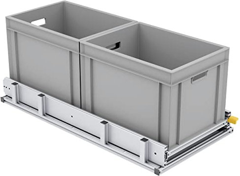 Tinobu Heckauszug für Camper und Kastenwagen, Schwerlastauszug 220kg, 80cm Tief, Breite nach Auswahl (Breite: 30cm)