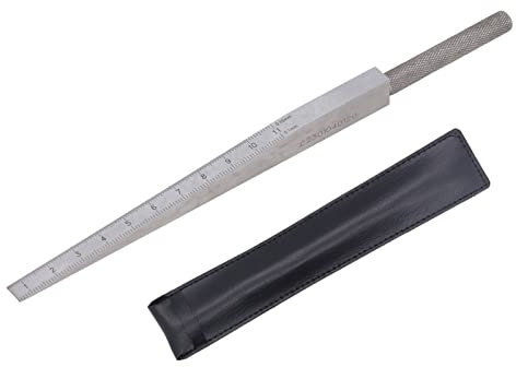 Fafeicy 0.5-11mm Taper Gauge Gap Gage Welding Wedge Feeler Gauge Gap Feeler Wedge Gauge Gap Hole Measure Tool Measure Tool 2 Scale