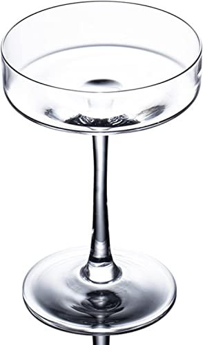 MORYEN Verres à vin, verre à cocktail à fond plat gobelet classique bar tasse en verre professionnelle Mug