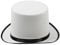 harayaa White Formale Kostüm Zylinder Hut Party Fedora
