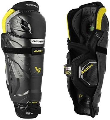 BAUER Eishockey Schienbeinschützer Supreme MACH Senior (Größe: 15.0)