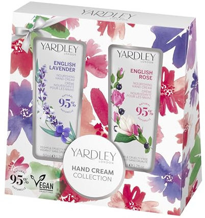 Yardley Hand Cream Duo Set - 2x50ml - Christmas Gifts - Gifts for Her - Birthdays
