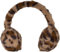 styleBREAKER Damen Ohrenwärmer mit Leoparden Muster, warme kuschlig weiche Winter Ohrenschützer, Kunstfell Earmuffs 04026065, Farbe:Braun