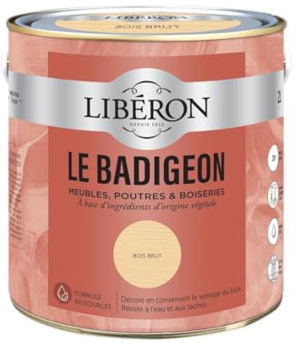 Libéron Le Badigeon meubles, poutres et boiseries, Bois brut 2L