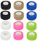 QiGui 12 Rollen Fingerpflaster Selbsthaftend Elastische Verband (2,5cm x 4,5m) - Wasserfestes, Staub und Schmutzabweisendes Pflasterband Flexible Haftbandage, Ideal für Sport und Erste Hilfe