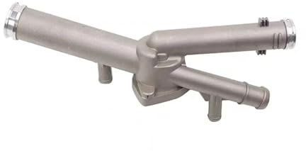 AQWAL Kompatibel Mit Q7 3.6 03H121117A Aluminium-Motorkühlmittel-Thermostatgehäuse, Auto-Kühlmittelthermostat Motorkühlmittelthermostat