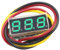 CRGANGZY 3 Wires LED Voltmeter 0-100V 0.28 Inch Digital Voltage Tester LED Screen Mini DC Voltmeter Red/Blue/Yellow/Green Accurate Pressure Measurement Reverse Polarity Protection (Green)