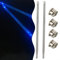 Expérimentez la batterie nocturne avec baguettes lumineuses, taille 5A, 1 paire (bleu)
