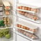 Bnimtm Rolling Egg Storage, Egg Holder Fridge, Space Saving Egg Holder for Refrigerator Storager, Egg Holder Storage