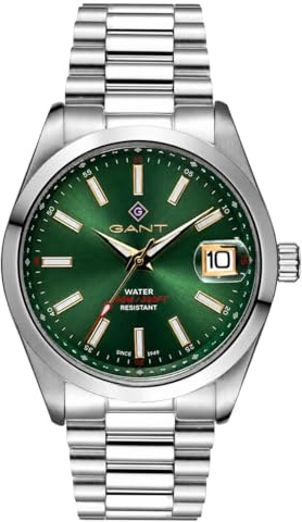 GANT Eastham 100m (42mm) Green Dial/Stainless Steel G161006