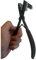 Pro Range Tape in Hair Pliers 7.5 inch Hair Extension Tools Ergonomic Design for Tape Hair Hair Extensions (Black)