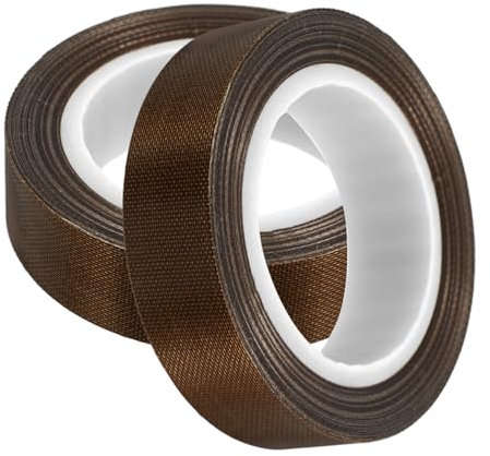 PartyKindom 2rollen Dichtungsband Ptfe-dichtungsband Handvakuum-dichtungsband Für Vakuumierer Isolierbänder Ptfe-bänder Handdichtungsbänder Ersatzdichtungsband