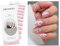 JMEOWIO Nagelfolie Weiße Blume Gel Nail Nagelfolien Selbstklebend Nagelsticker Uv Härtend Dekoration Nageldesign Zubehör