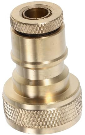 Uonlytech Schlauchkupplung Für Waschmaschine Mit Automatischem Wasserstopp Und Anti-fall-design Kompatibel Mit Gartenschlauch Und Wasserhahn Installieren