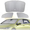 Parabrisas Delantero del Automóvil con Parasol Reemplazo para VW Golf MK8 2020-2025, Tapete Térmico Tecnología de Lujo 3 Piezas, Visera Plegable de Papel Aluminio, Cubierta Gruesa del Parabrisas
