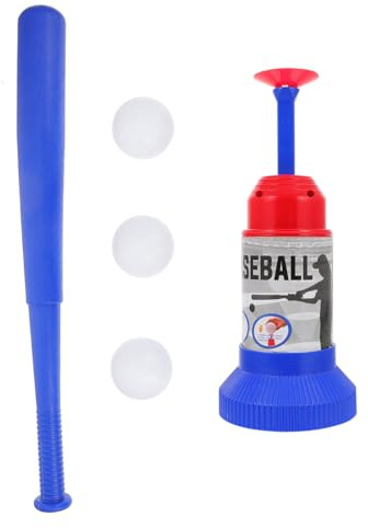 Abaodam Automatic Baseball Pitcher for Kids Lightweight Baseball Training Device with Bat and Balls Indoor Outdoor Practice Tool to Improve Motor Skills and Coordination