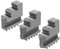 NUOBESTY 3 Piezas Mandíbulas Taladradora Electrica Mandril De Torno Autocentrante Metal Plata