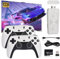 LAISHUNN Console de Jeux Rétro 2025 Améliorée - Nostalgic Gaming Stick avec plus de 40 000 jeux et 30+ émulateurs, manettes sans fil 2.4G doubles améliorées, plug & play via HDMI, et 128GB de stockage