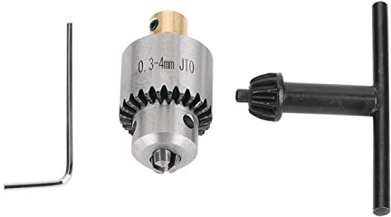 Micro 0.3-4mm JTO Taper Mounted Drill Chuck Wrench Chuck Key Lathe Electric Drill